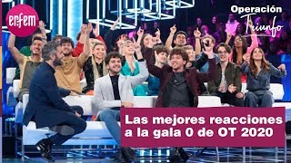 Las mejores reacciones a la gala 0 de OT 2020