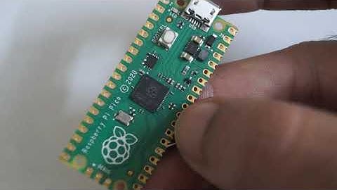 Raspberry Pi Pico Intro and Soldering Header Pins
