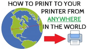 Google Cloud Print - How To Print to Your Printer From Anywhere (Remote Printing)