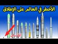 10 صواريخ باليستية تعد الأخطر في العالم ، 3 منها تمتلكها روسيا