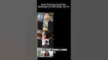 Secret Technique to Get Past Gatekeepers in Cold Calling - Part 10 | Best Sales Tips | Amit Sharma