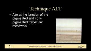 52  Video 2 2 ALT Technique and Lenses by Wallace Alward, MD