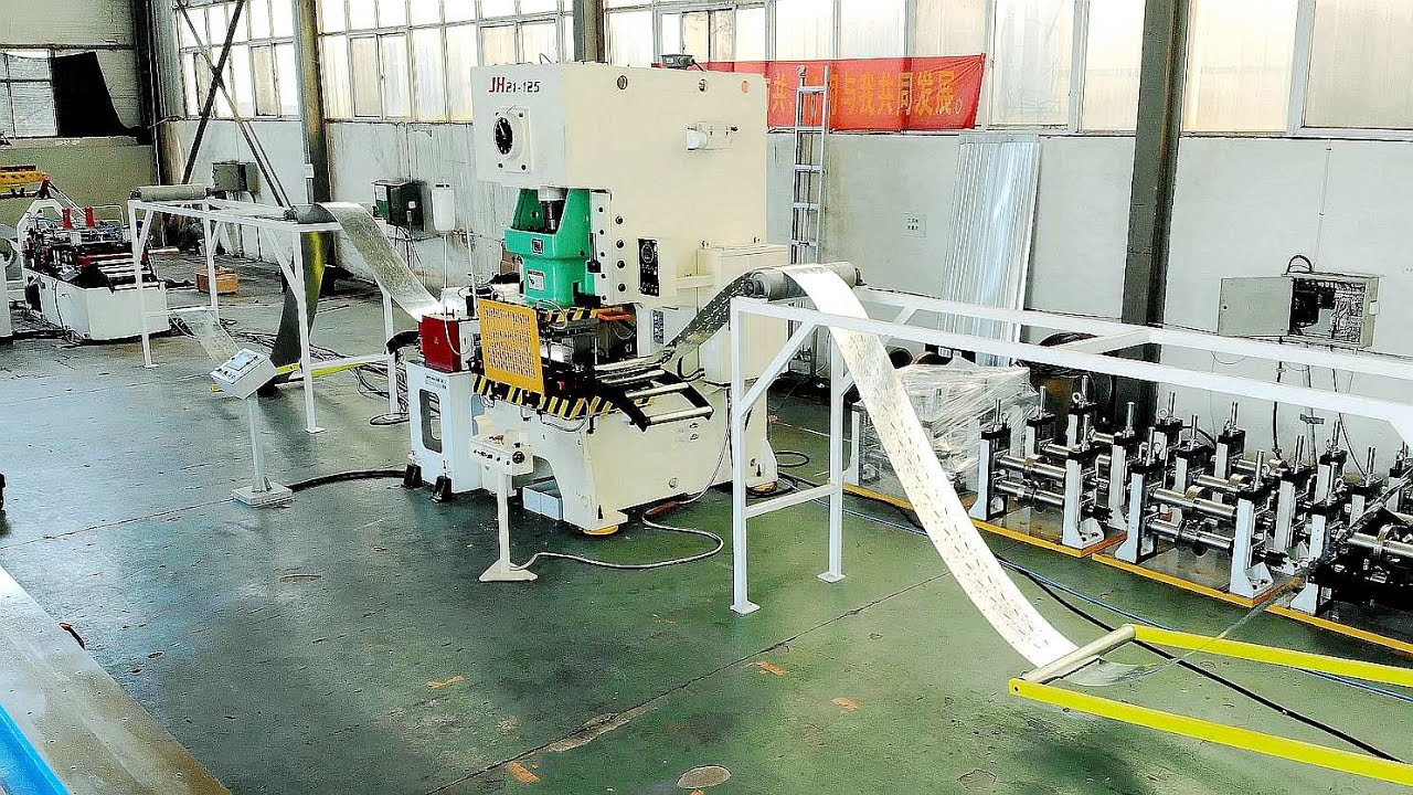 Upright Racking Roll Forming Machine | Pallet Racking Roll Form Machine