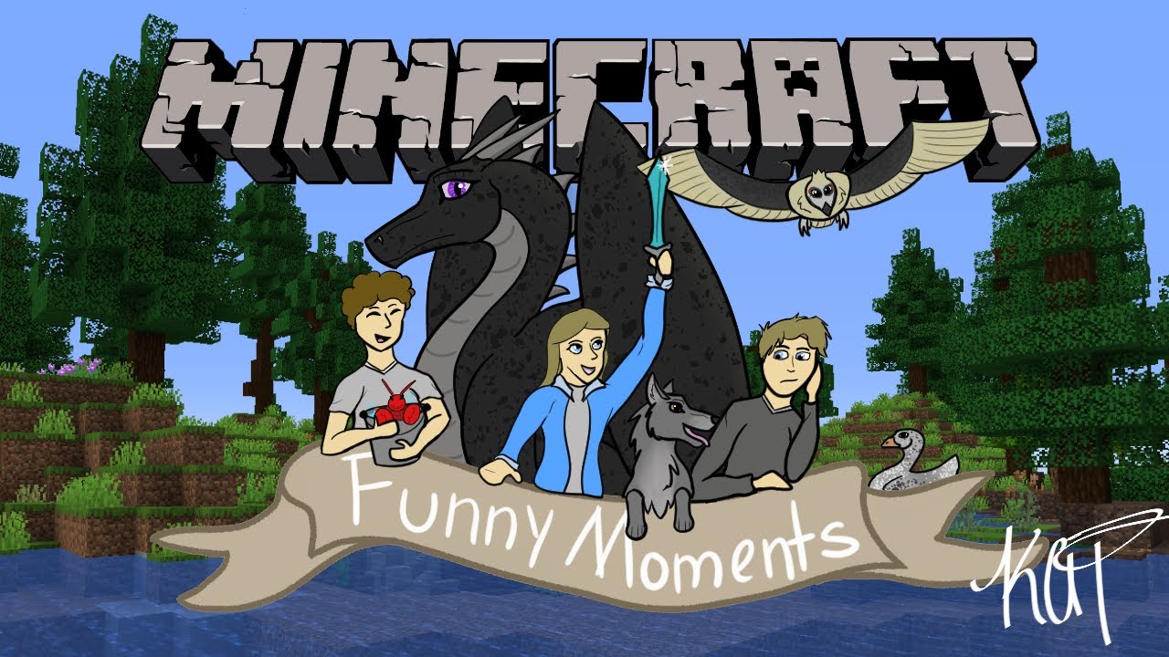 Minecraft Funny Moments Part 1 - YouTube