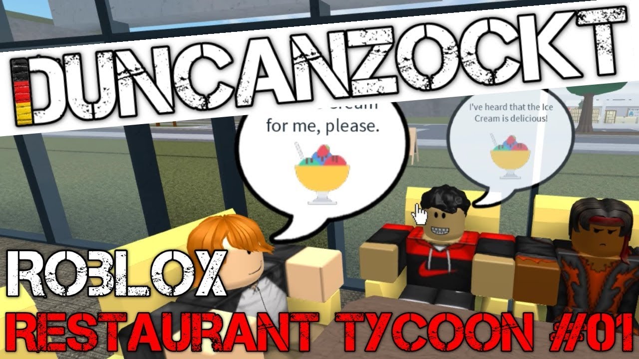 Roblox Restaurant Tycoon 01 German Lets Play Youtube - juegagerman roblox tycoons