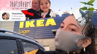 IKEA shopping and getting featured in ThatsHearts video // Vlog