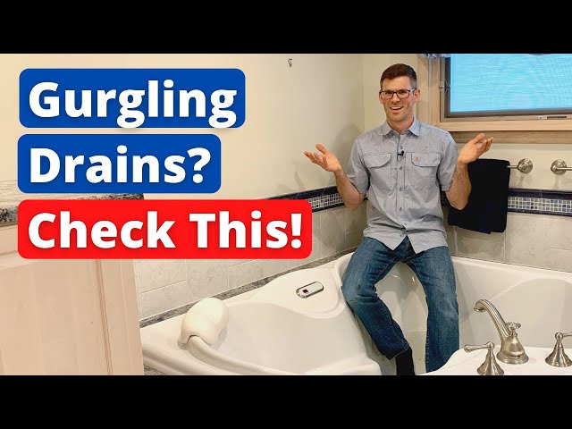 Why Does My Bathroom Sink Gurgle? — HomePro Inspections