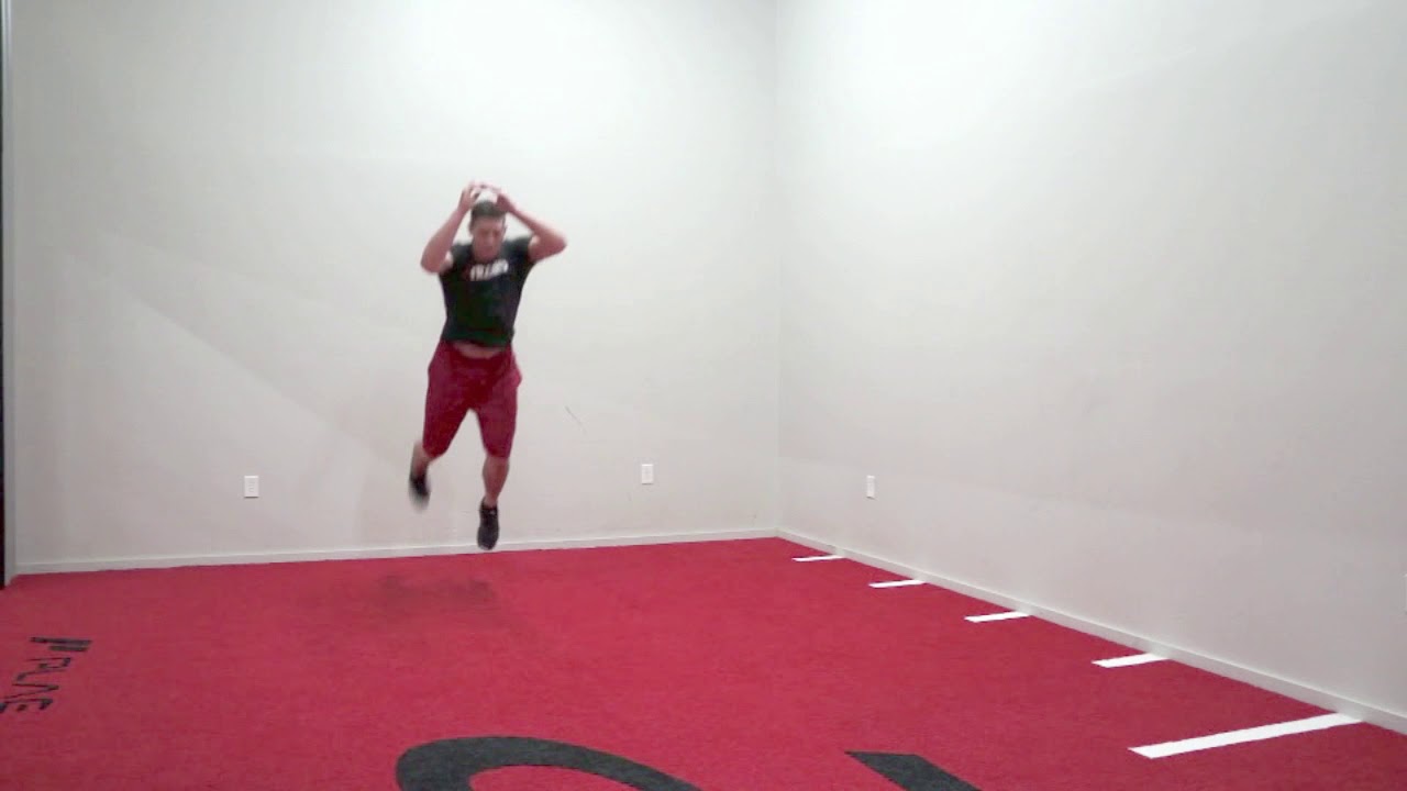 Broad Jump to Single Leg Landing YouTube