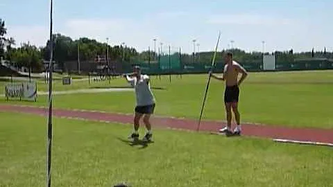 Tero Pitkamaki training with Jan Zelezny