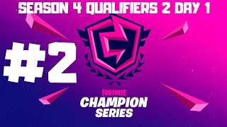 Fortnite Champion Series C2 S4 Qualifiers 2 Day 1 - Game 2 of 6