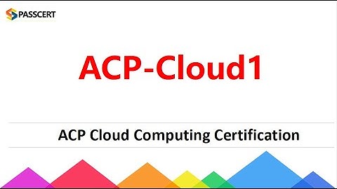 ACP Cloud Computing Certification ACP-Cloud1 Dumps