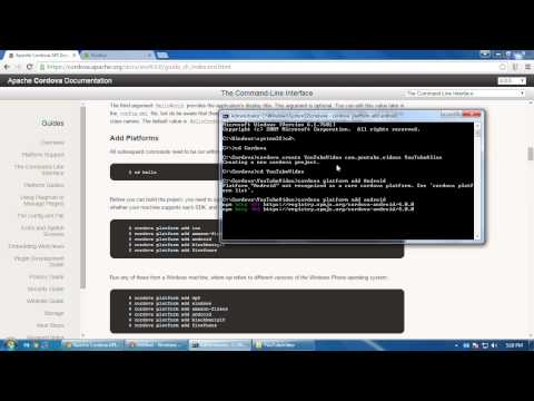 cordova cli android