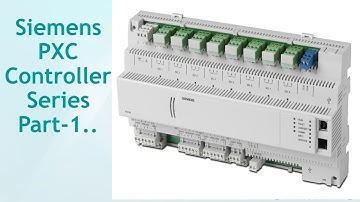 Siemens PXC Controller Series Part 1