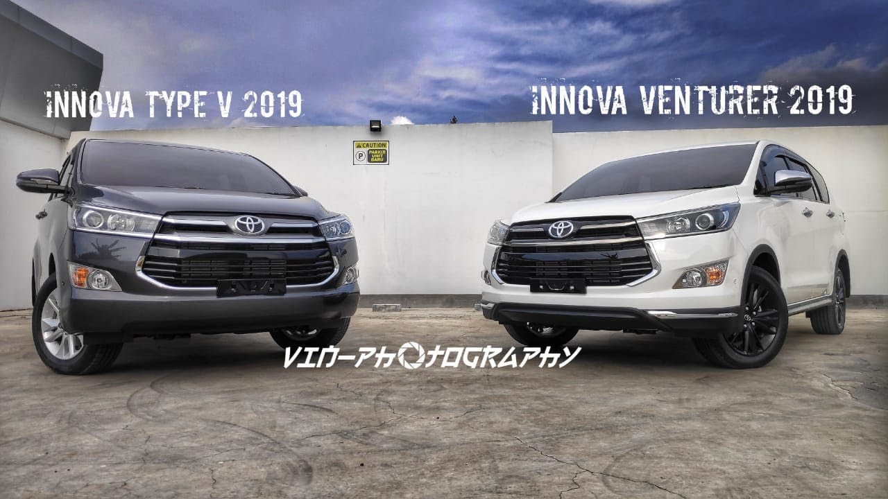 Comparison New Toyota Innova Venturer And Innova Type V 2019