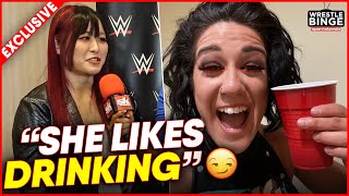 IYO SKY on WWE Superstar Bayley - 'She loves to drink alcohol'
