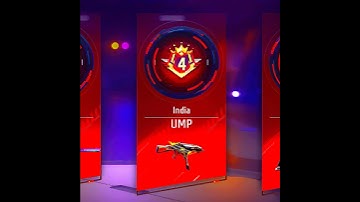 INDIA TOP 4 UMP PLAYER GAMEPLAY || ACE KILL WITH UMP GUN || #csrankpush