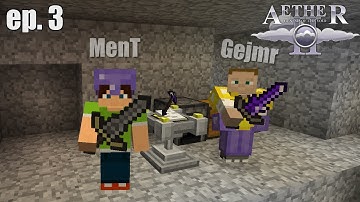 [Minecraft] Aether II ep.3 - Těžíme!