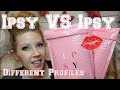 Ipsy VS Ipsy December 2019 unboxing!  Did different profiles really work?