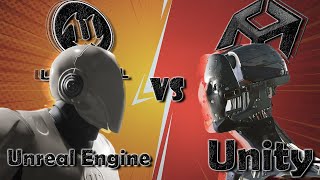تحدي العمالقة | Unity vs Unreal | من سيفوز بلقب أفضل محرك لعبة؟