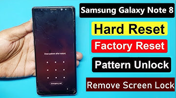 Samsung Galaxy Note 8 SM-N950 Hard Reset | Samsung Galaxy Note 8 Reset Forgot Lock Screen Pin