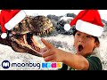 We Wish You A Merry Christmas Song | Dinosaur Christmas Music!  T-Rex Ranch