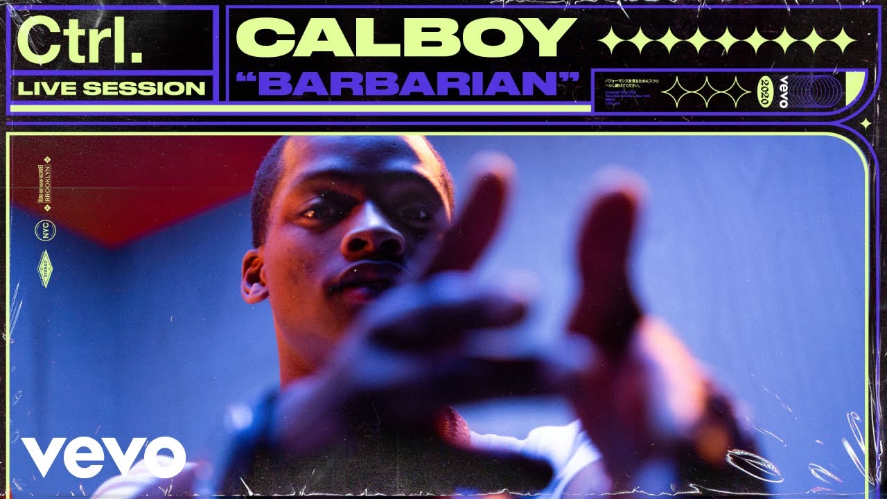 ⁣Calboy - Barbarian (Live Session) | Vevo Ctrl
