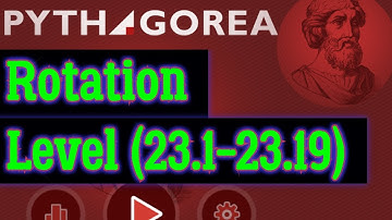Pythagorea Rotation Complete Level (23.1-23.19) solution walkthrough