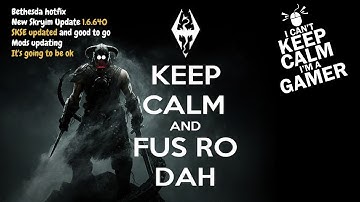 Bethesda hotfix. SKSE and other mods updated