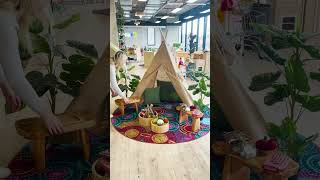 Pretend Play Campsite Setup
