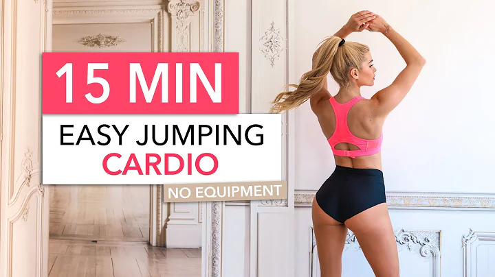15 MIN JUMPING CARDIO, Medium Level - burn calorie...