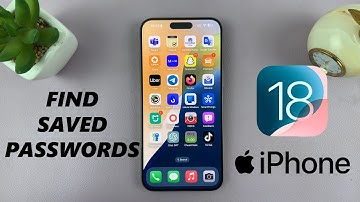 iOS 18: How To Find Passwords On iPhone
