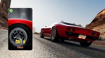 Lamborghini Miura P400SV DAY 6 NFS No Limits Proving Grounds Gameplay Walkthrough