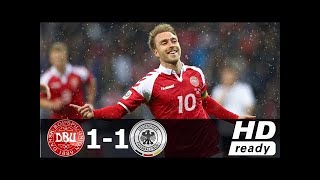 Denmark Vs Germany 1-1 - All Goals & Extended Highlights - Friendly 06062017 Hd