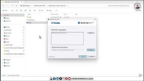 How to install SketchUp pro 2021 || Download and Install SketchUp Pro || Ebrahim Skills ||