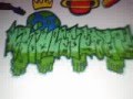 Graffiti sketch krivles earth