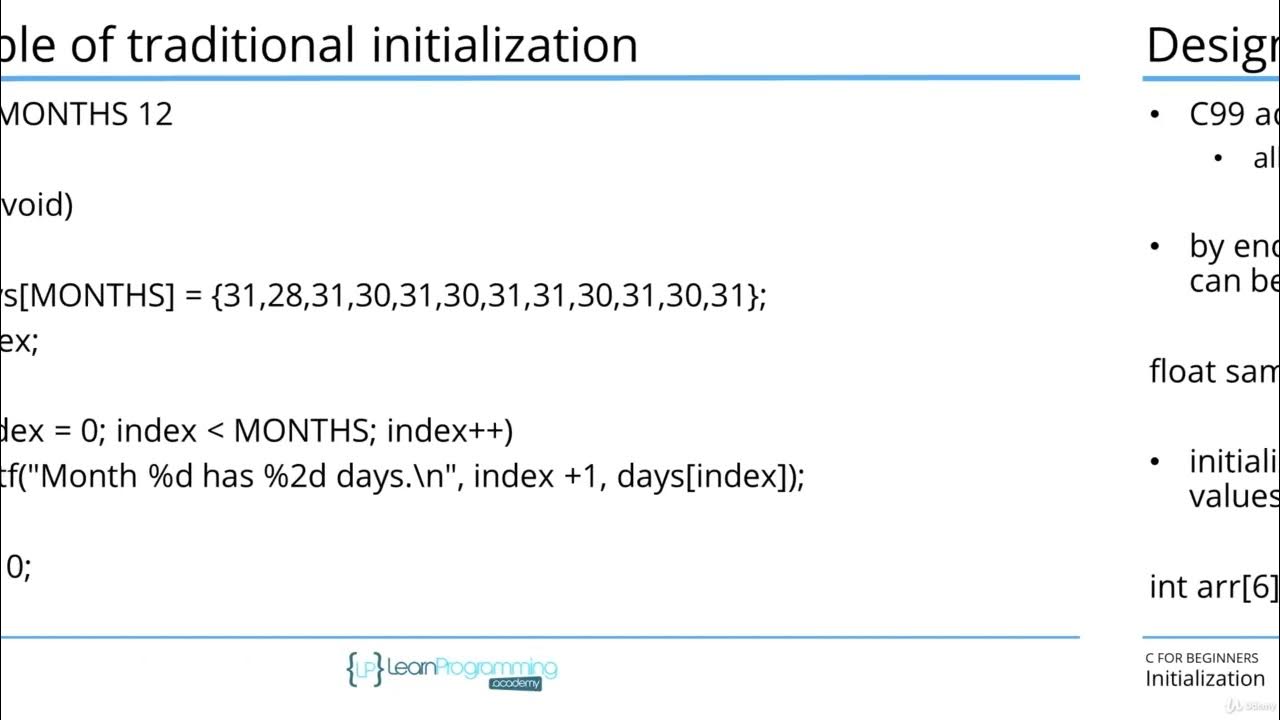 C Programming For Beginners - Master the C Language/8. Arrays/2 ...