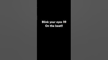 #impossible blink your eyes 👀 on the beat