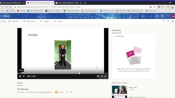 Using Teams to record PowerPoint Part 2 - How to Download the Video