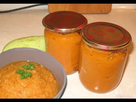 Кабачковая икра - YouTube