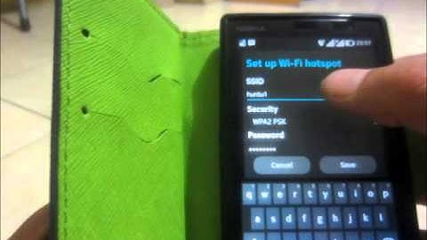 Make Portable Hotspot With Nokia X2DS