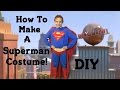 Make Your Own Superman Costume! (DIY)