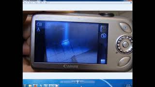 how to fix a flickering screen and vertical lines on a digital camera