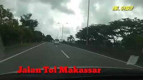 Tol Makassar, Jalan Tol Pertama di Indonesia Timur sejak 2008 sepanjang 11,57 km