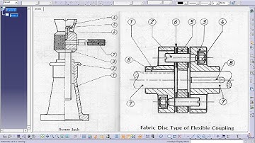Catia V5 Drafting|Individual view|Offset section cut(ISO & 3rd Angle)|Beginner