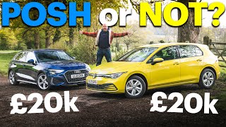 £20k hatchback challenge: Basic VW Golf Life vs top-spec Audi A3 S-Line