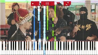 Video thumbnail of "Cool Patrol - NSP [Synthesia Piano Tutorial]"