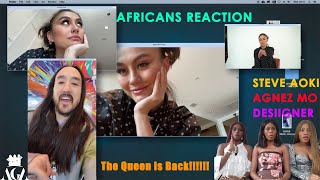 Steve Aoki - GIRL feat. AGNEZ MO & Desiigner African Girls & Asia Reaction (Official Video)