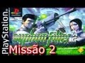 Detonado Syphon Filter 2 (PS1) - Missão 2 - Mckenzie Airbase Interior Parte 1/2 - Gameplay Comentado