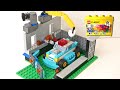 Building LEGO patrol car and maintenance garage, using Classic 10698 (レゴ:パトカーと車庫の作り方)