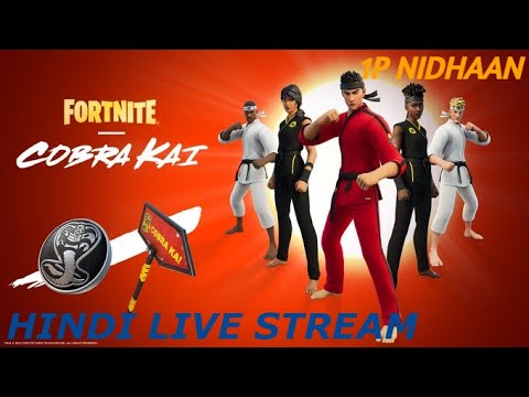 FORTNITE INDIA LIVE HINDI | COME JOIN MY STREAM #FORTNITEINDIA #